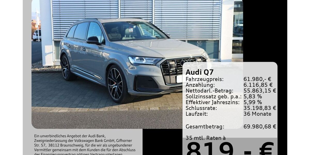 Audi Q7 81.923 km 61.980 &euro; Buergstadt 63927