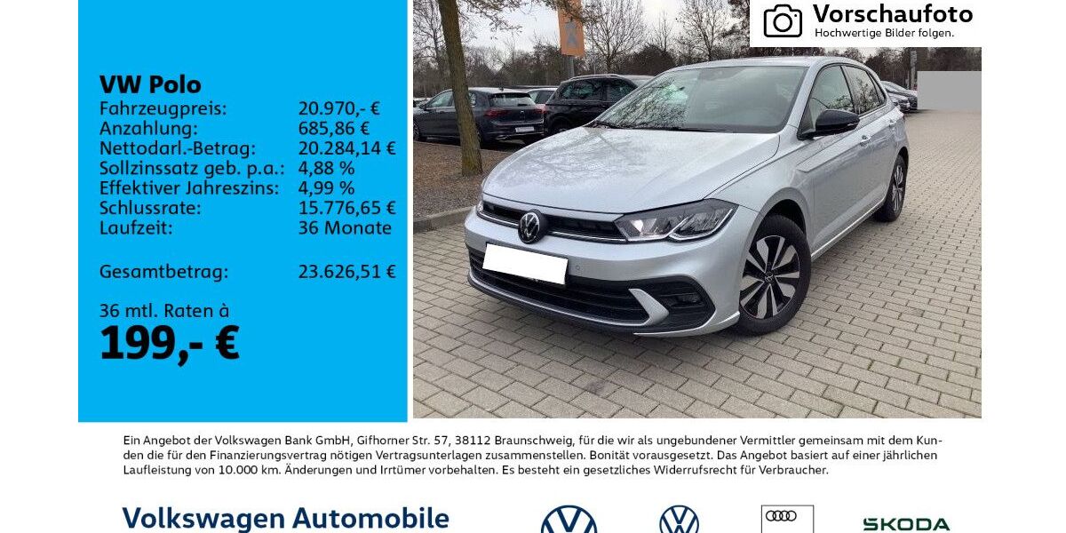 VW Polo 6.500 km 20.970 &euro; Leipzig 04277