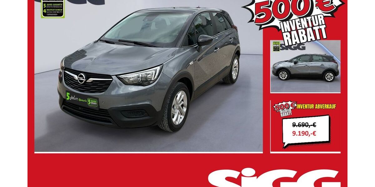 Opel Crossland (X) 77.774 km 9.190 &euro; Augsburg 86199