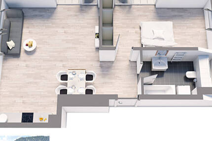 DOMIZIL ROSENGARTEN -2 Zi Wohnung -WHG15 2 zimmer