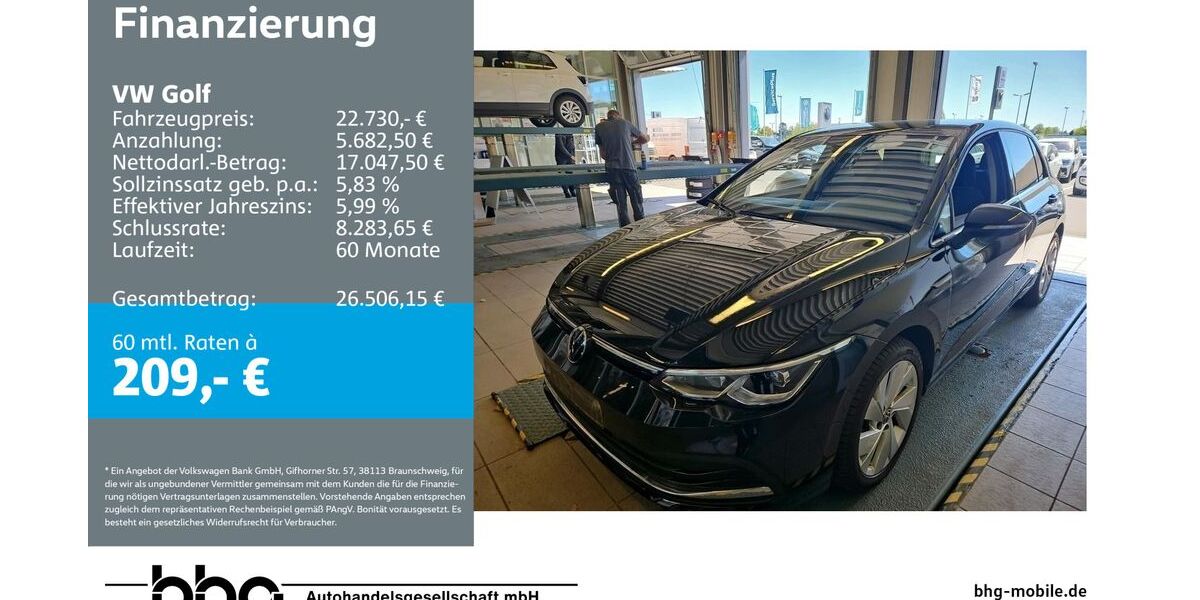 VW Golf 5.131 km 22.330 &euro; Durmersheim 76448