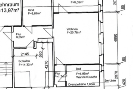 schöne helle 3-Raumwohnung 3 zimmer