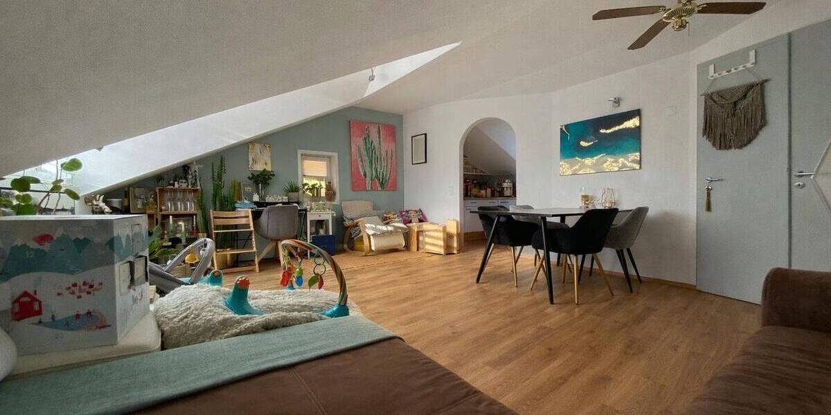 Etagenwohnung Ingolstadt Antonviertel - 2 Zimmer, 65 m&sup2;, 219.000&euro; | Angebot:26851373