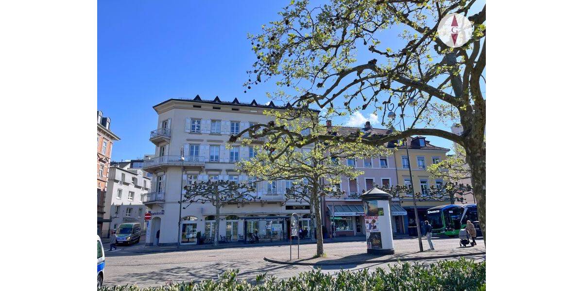 Etagenwohnung Baden-Baden Innenstadt - 2 Zimmer, 128 m&sup2;, 1.480&euro; | Angebot:26389344