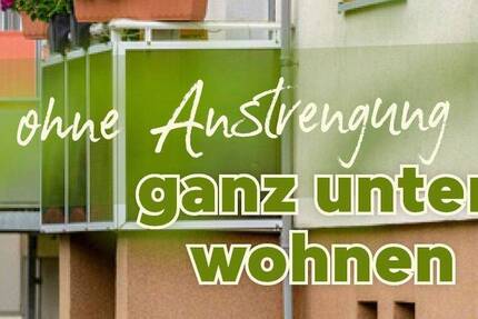 BalkonWohnung im Erdgeschoss!!