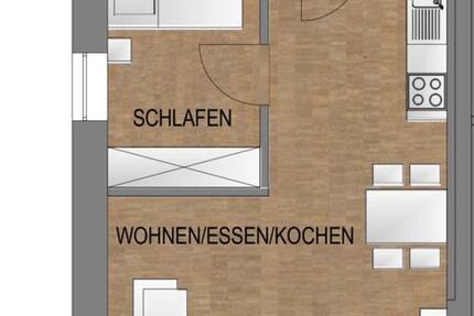 Wohnung Wald - 2 Zimmer, 48 m&sup2;, 500&euro; | Angebot:26407144