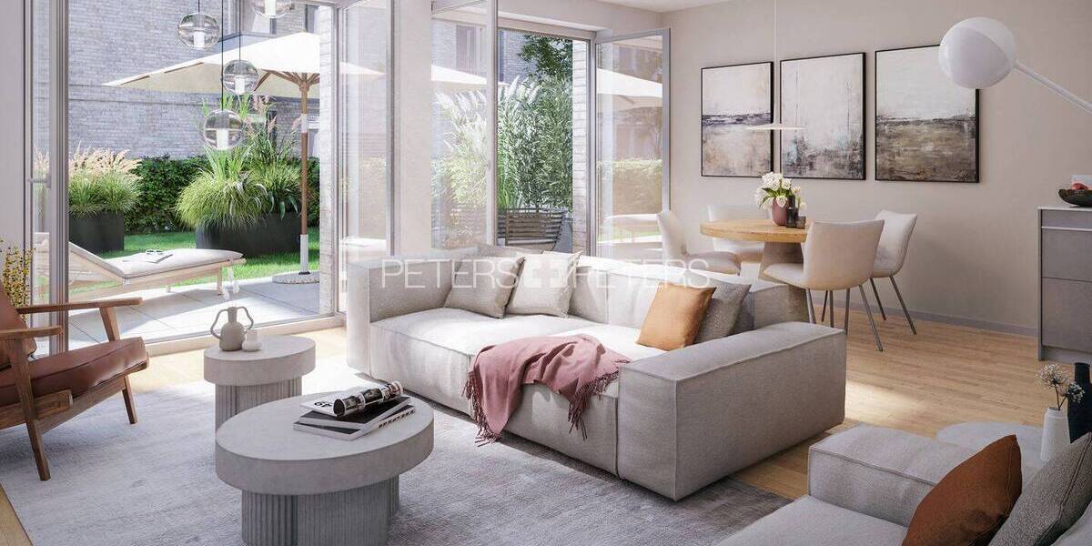 Etagenwohnung Hamburg Groß Borstel - 3 Zimmer, 92 m&sup2;, 2.299&euro; | Angebot:26853000