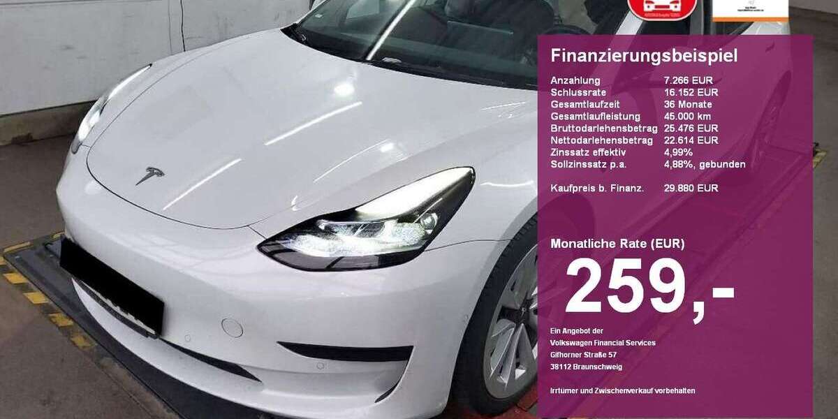 Tesla Model 3 39.600 km 29.880 &euro; Albbruck 79774