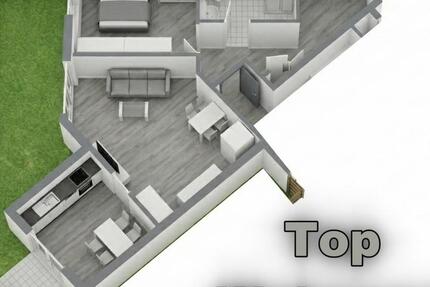 Zentrum Leer - Schöne EG 3 ZKB mit Garten Terrasse und EBK 75qm 3 zimmer