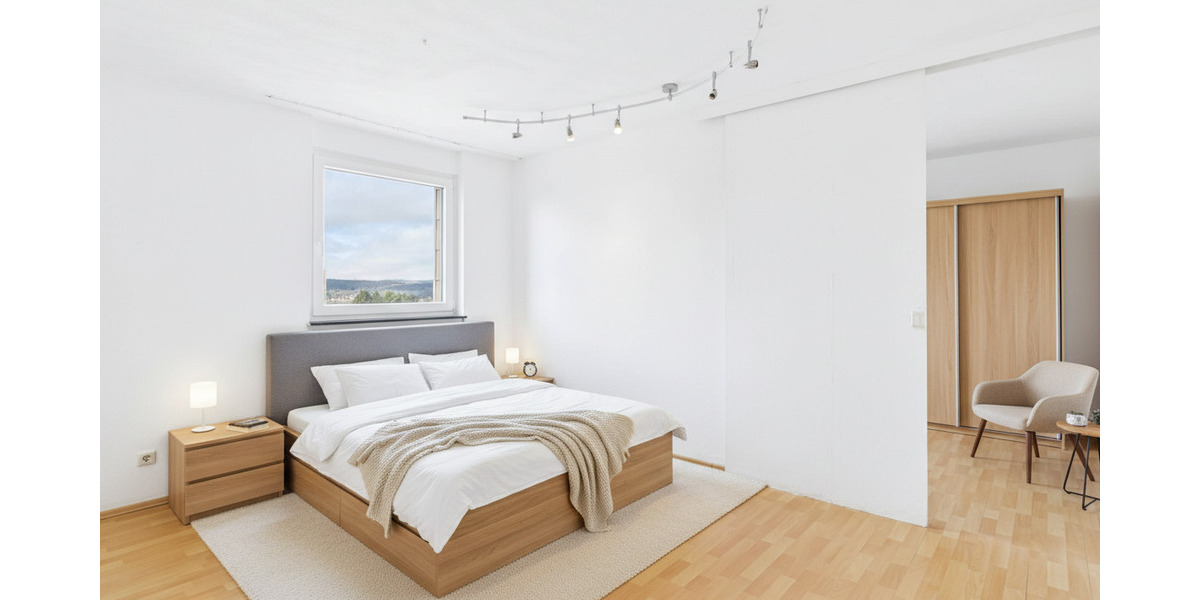 Helle 4ZKB Wohnung in Uninähe - mit Garage und Südwest-Loggia - in Dudweiler - Etagenwohnung Saarbrücken Dudweiler | Angebot:25289682