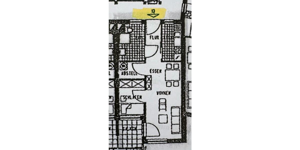 Etagenwohnung Lauingen (Donau) - 2 Zimmer, 42 m&sup2;, 150.000&euro; | Angebot:25824703