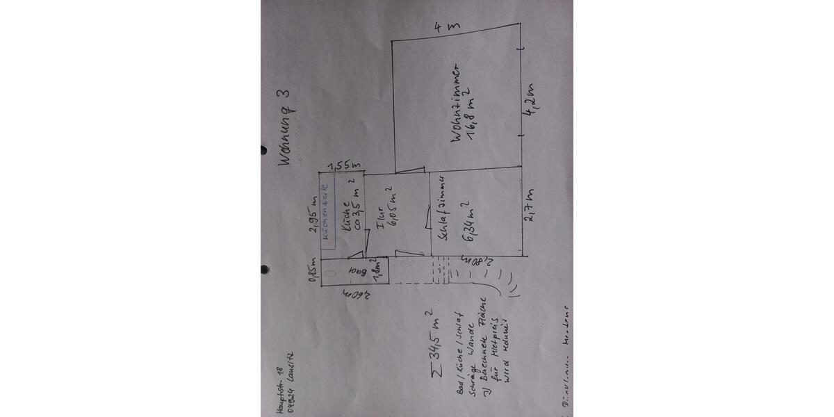 Etagenwohnung Bad Liebenwerda - 5 Zimmer, 35 m&sup2;, 242&euro; | Angebot:25017228