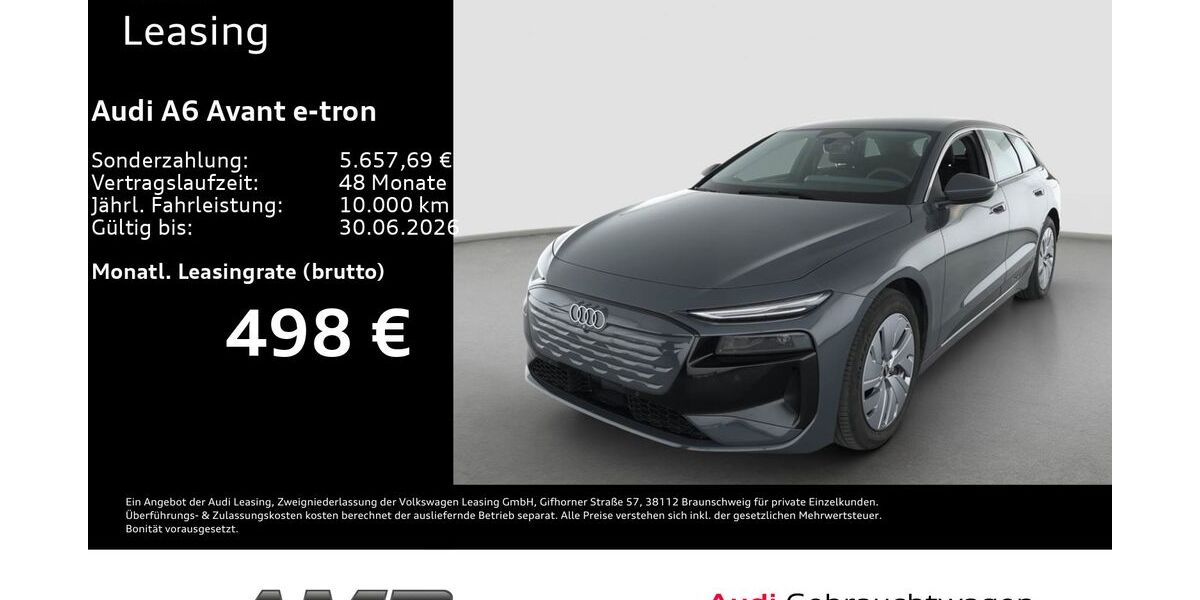 Audi A6 e-tron 13.330 km 56.780 &euro; Borna 04552