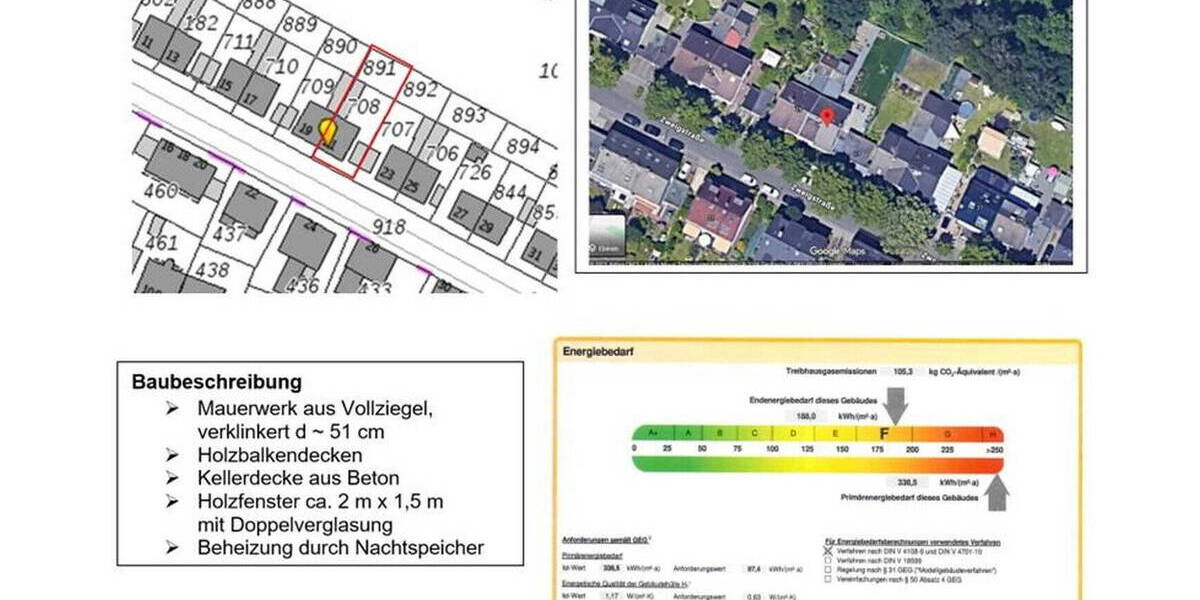 Doppelhaushälfte Essen Borbeck-Mitte - 7 Zimmer, 160 m&sup2;, 450.000&euro; | Angebot:26274407