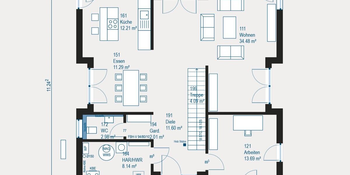 City Villa 1 - Stilvolle Geborgenheit für die ganze Familie - Einfamilienhaus Pyrbaum | Angebot:27337650