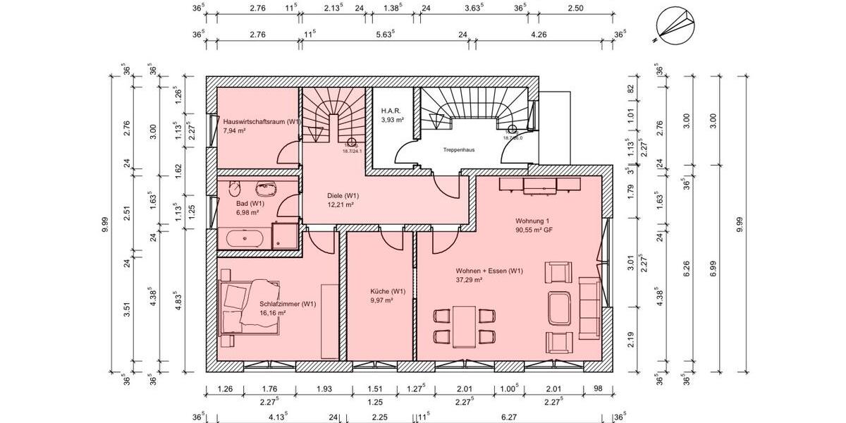 Mehrfamilienhaus, Wohnhaus Gießen Allendorf - 10 Zimmer, 265 m&sup2;, 819.000&euro; | Angebot:23712729