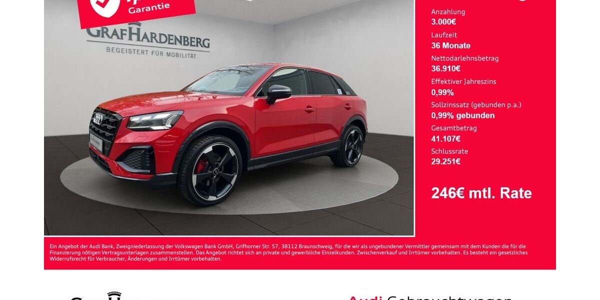 Audi Q2 9.600 km 38.910 &euro; Überlingen 88662