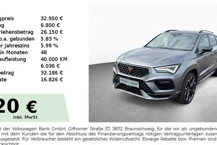 Cupra Ateca 13.700 km 32.950 &euro; Schwabach 91126