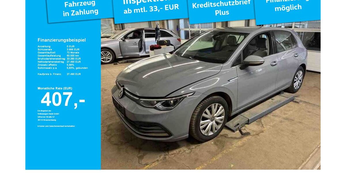 VW Golf 33.215 km 26.980 &euro; Immenstadt 87509