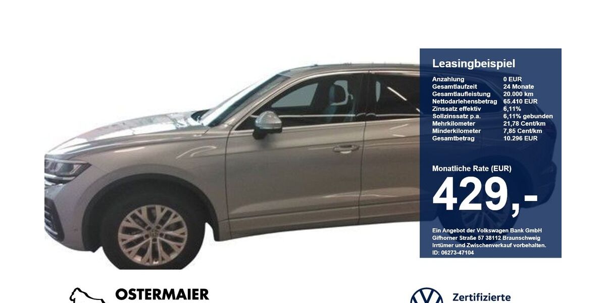 VW Touareg 18.400 km 65.400 &euro; Vilsbiburg 84137