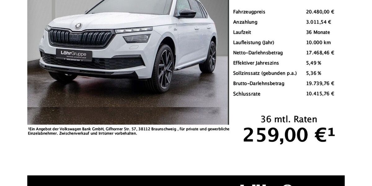 Skoda Kamiq 35.209 km 20.480 &euro; Trier 54292