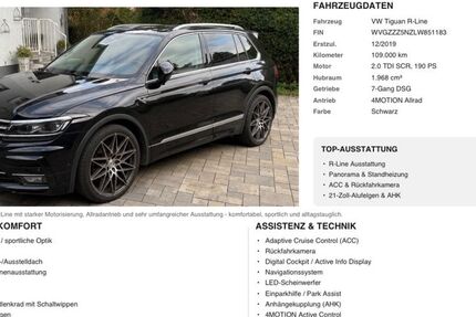 VW Tiguan 110.000 km 22.990 &euro; Wandlitz 16348
