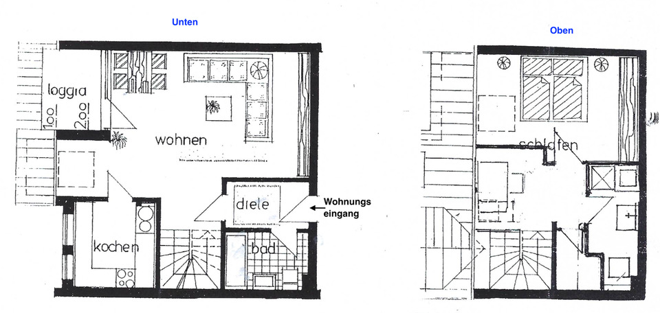 Maisonettenwohnung Fürstenwalde (Spree) - 2 Zimmer, 71 m&sup2;, 840&euro; | Angebot:24937004