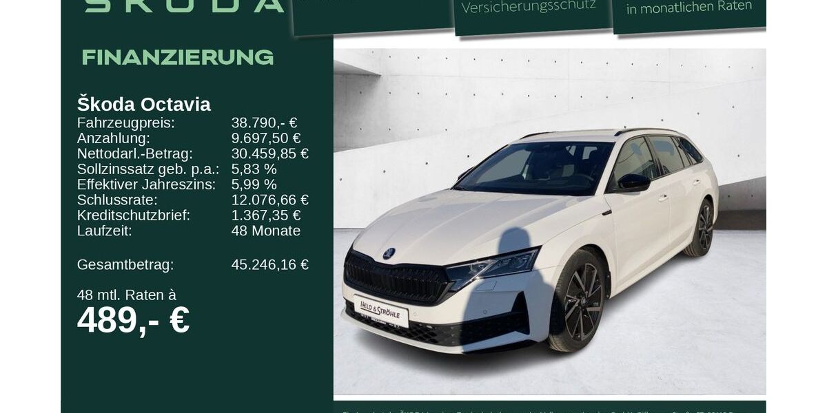 Skoda Octavia 3.500 km 38.790 &euro; Neu-Ulm 89231