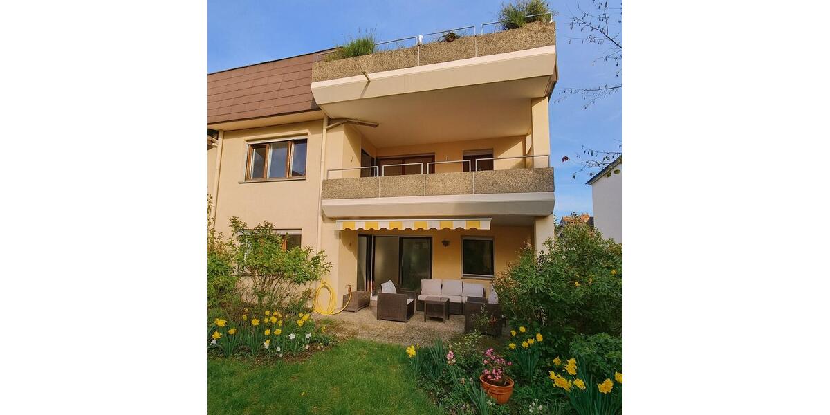 Erdgeschosswohnung mit Terrasse und Garten 3 zimmer
