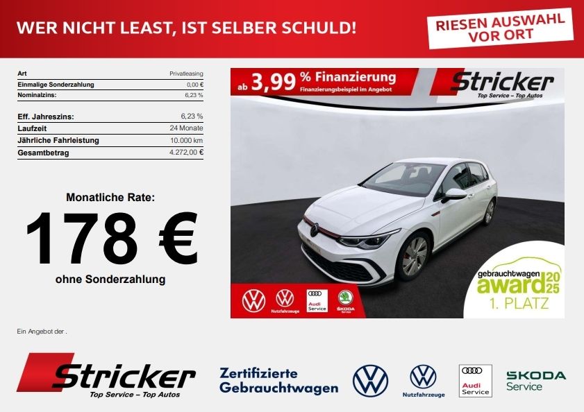 VW Golf 21.978 km 23.849 &euro; Detmold 32760