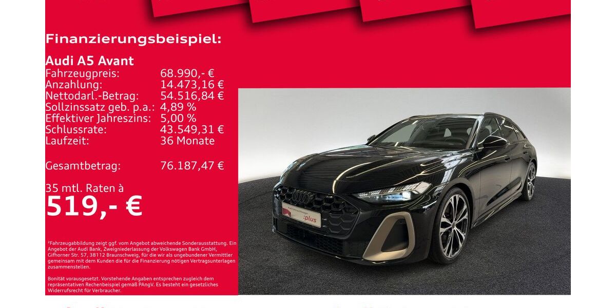 Audi A5 16.999 km 57.890 &euro; Hannover 30179