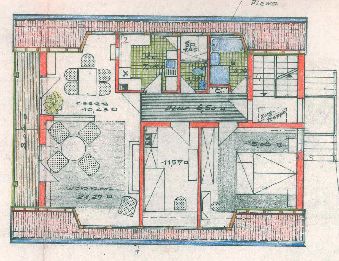 Etagenwohnung Wendelstein - 4 Zimmer, 92 m&sup2;, 1.150&euro; | Angebot:25423568