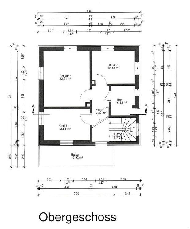 2 Zi-Apartment mit Balkon und Garten zentral in Schwandorf zimmer