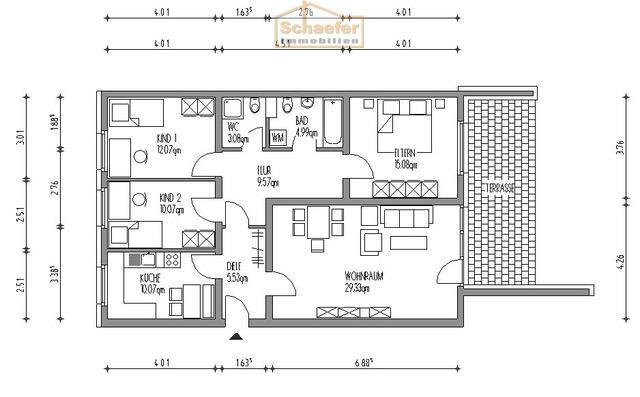4-Zimmer EG-Wohnung mit kleinem Garten! - Erdgeschoßwohnung Soest NRW | Angebot:27023369
