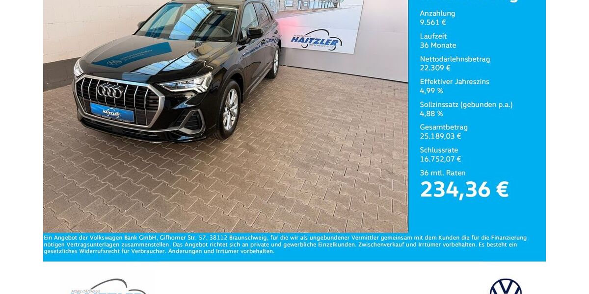 Audi Q3 23.700 km 29.780 &euro; Gernsbach 76593