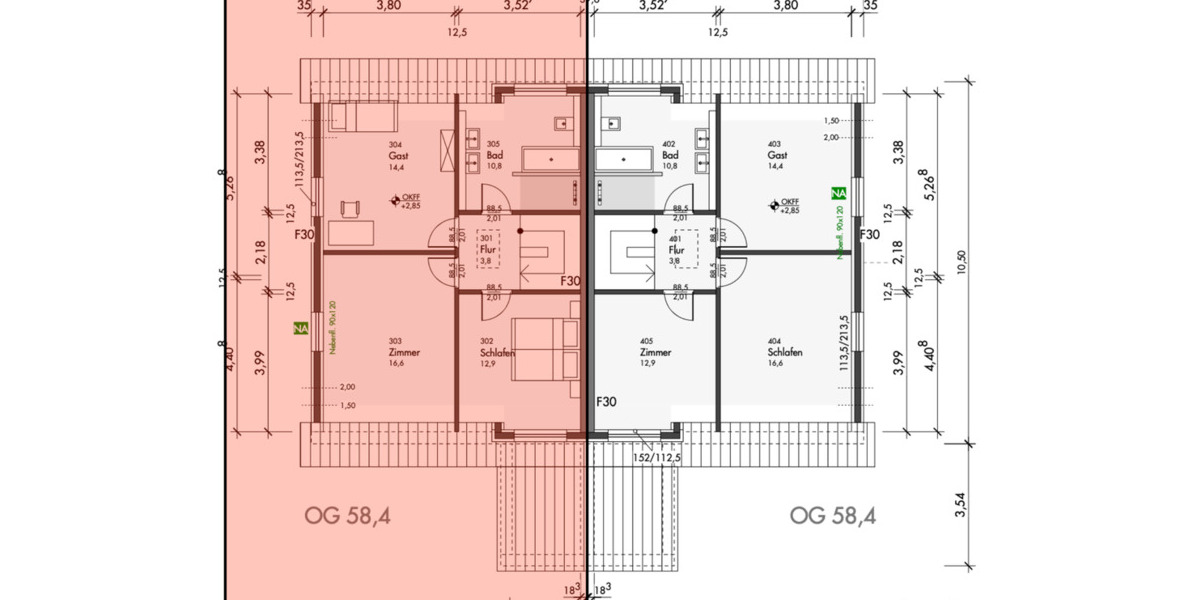 Doppelhaushälfte in Wattenbek bei Bordesholm - Nettokaltmiete: 4 zimmer