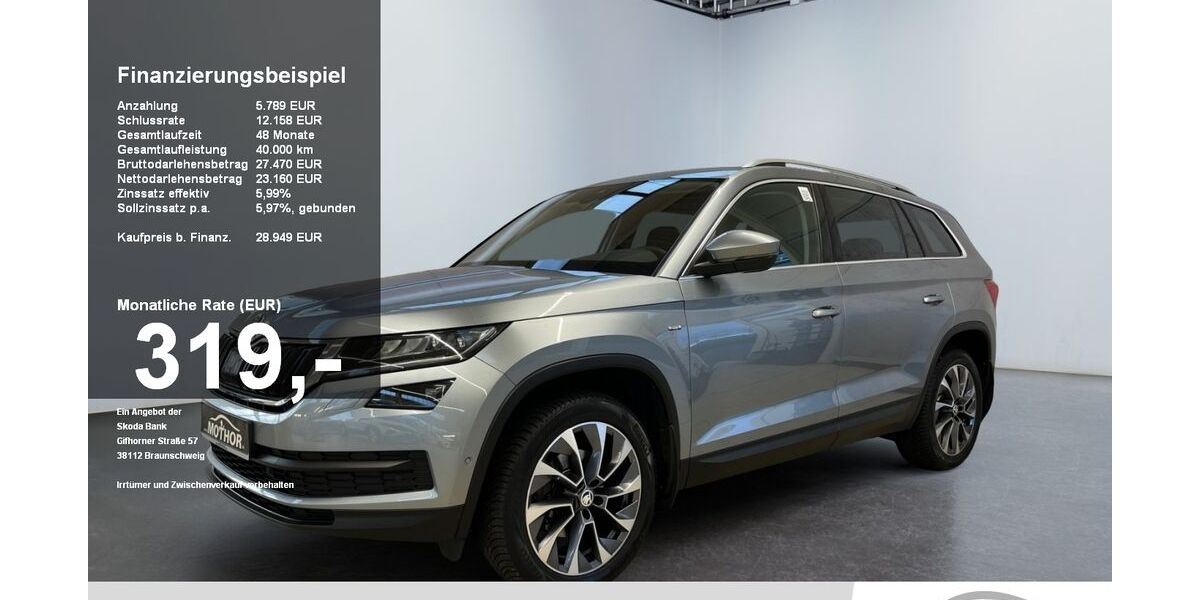 Skoda Kodiaq 59.887 km 27.599 &euro; Brandenburg 14770