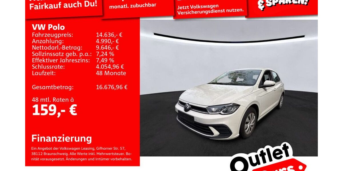 VW Polo 30.108 km 14.490 &euro; Mannheim 68309