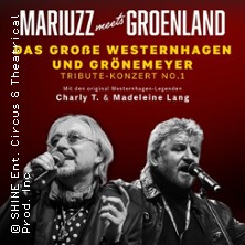 Mariuzz meets Groenland - Westernhagen & Grönemeyer Tribute-Konzert 28.03.2026 Die Glocke