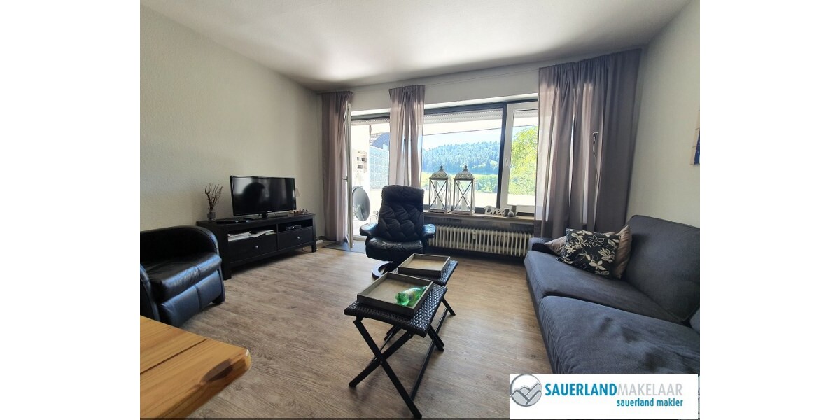 Ruhig gelegene 3-Zimmer-Wohnung mit Schwimmbad in Usseln - Appartement Willingen-Usseln Usseln | Angebot:8170282