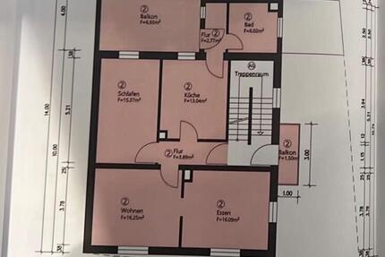 Renovierte 3-Zimmer-Altbauwohnung im 1.OG mit Balkon 3 zimmer