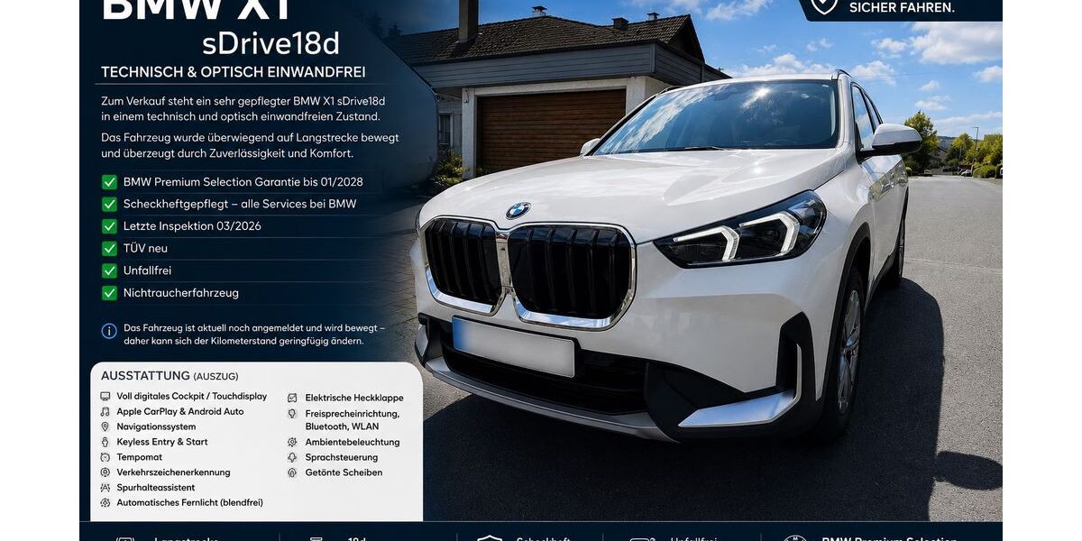 BMW X1 66.000 km 29.900 &euro; Kreuztal 57223