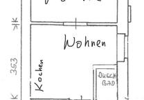 2-Zimmer Wohnung, Stadtmitte, Erstbezug nach Renovierung