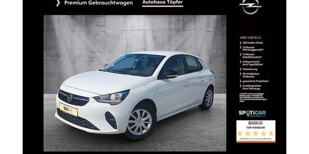 Opel Corsa 66.000 km 10.450 &euro; Lübbenau / Spreewald 03222