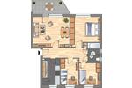 Erdgeschoßwohnung Zeven - 4 Zimmer, 73 m&sup2;, 649&euro; | Angebot:26349673