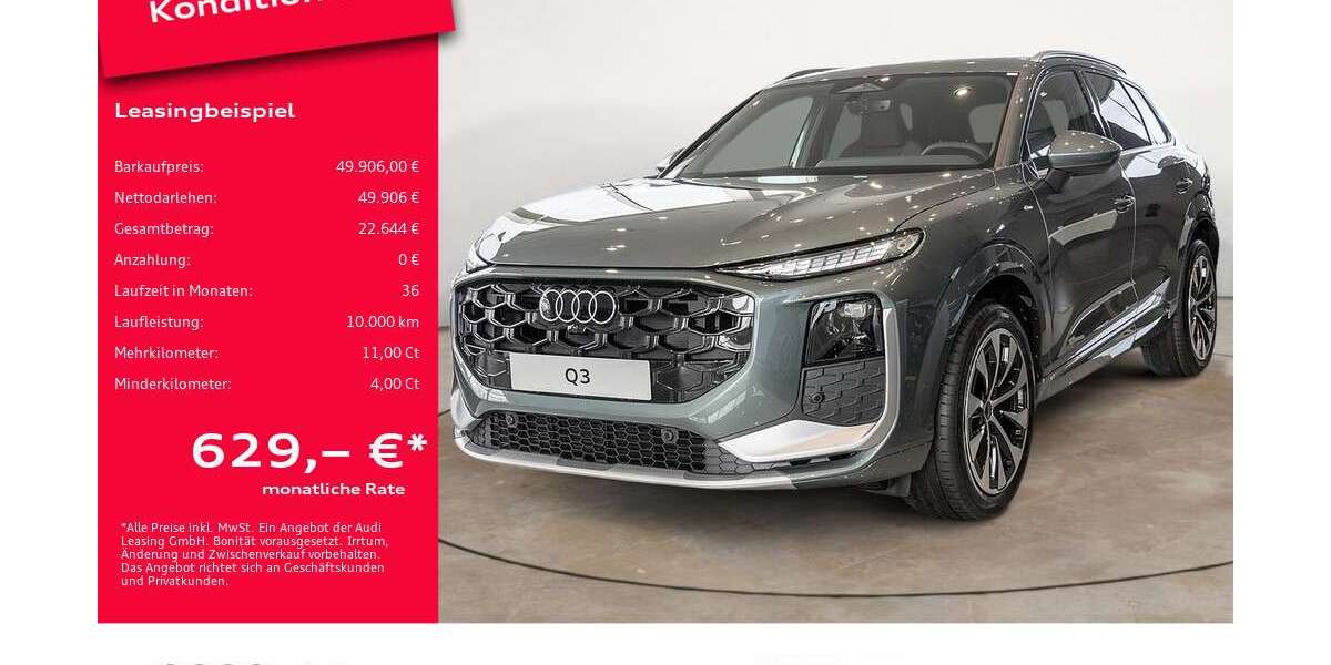 Audi Q3 4.000 km 49.906 &euro; Potsdam 14482