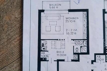 Wohnung Flensburg - 2 Zimmer, 54 m&sup2;, 145.000&euro; | Angebot:27151311
