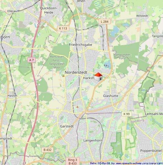 Reihenmittelhaus Norderstedt / Harksheide Harksheide - 6 Zimmer, 110 m&sup2;, 395.000&euro; | Angebot:25361084