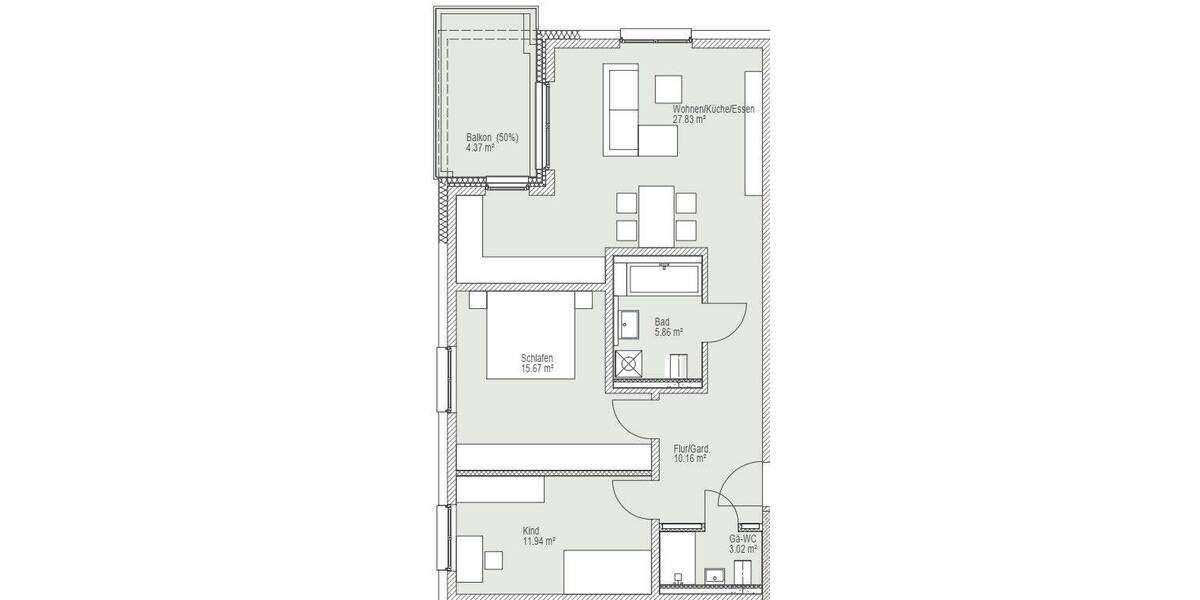 Etagenwohnung Freital - 3 Zimmer, 78 m&sup2;, 950&euro; | Angebot:26842055
