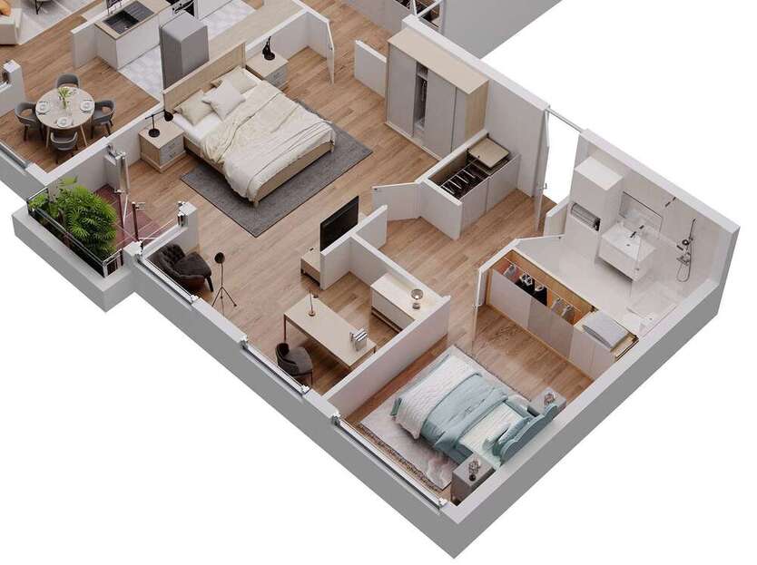 Wohnung zum Kaufen in Berlin 239.500 € 49.38 m²